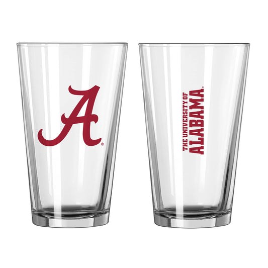 NCAA Teams 16 oz Pint Glass - Assorted Team & Style Choose your