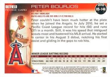 2010 Topps Update Peter Bourjos RC US-146 Los Angeles Angels