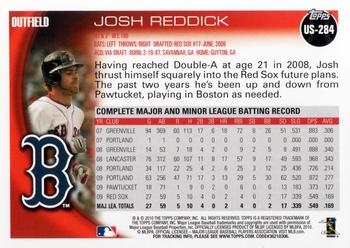2010 Topps Update Josh Reddick US-284 Boston Red Sox