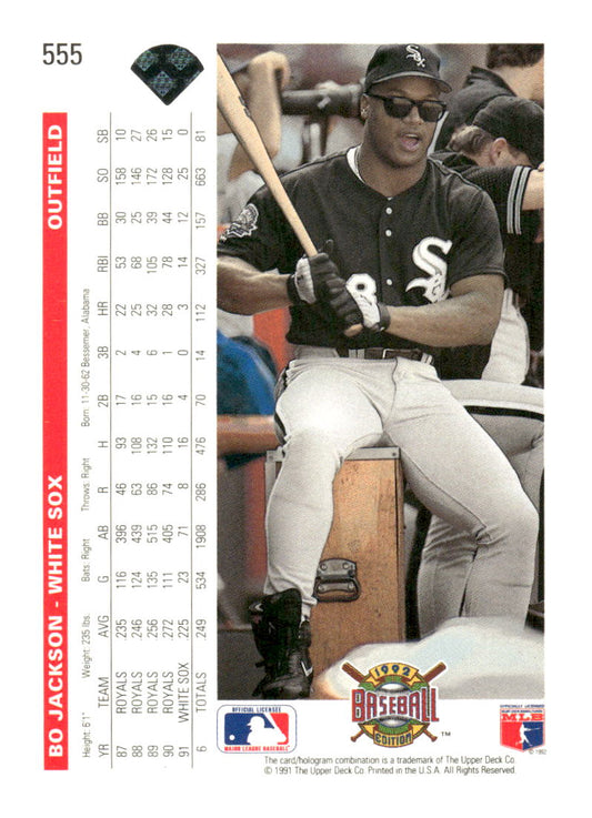1992 Upper Deck #555 Bo Jackson