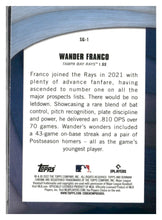 将图片加载到图库查看器,2022 Bowman Chrome #SG-1 Wander Franco Shades of Greatness