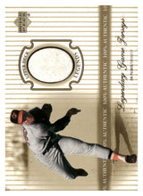 将图片加载到图库查看器,2000 Upper Deck Legends #J-JP Jim Palmer Legendary Game Jerseys