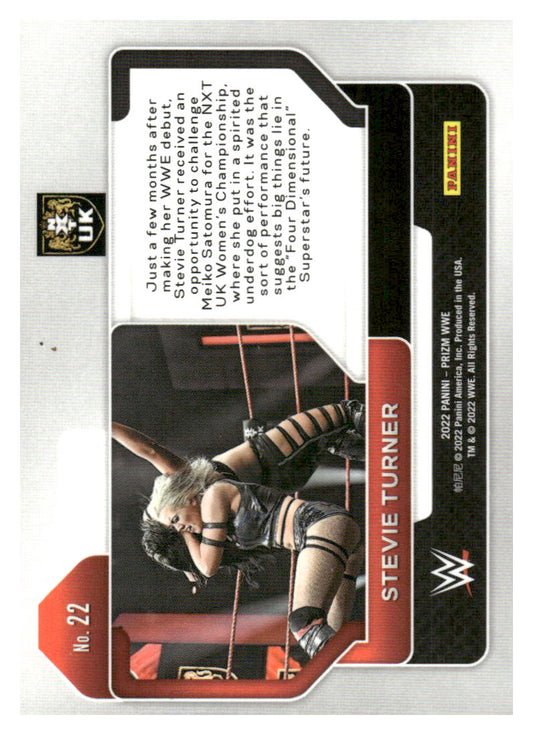 2022 Panini Prizm WWE #22 Stevie Turner