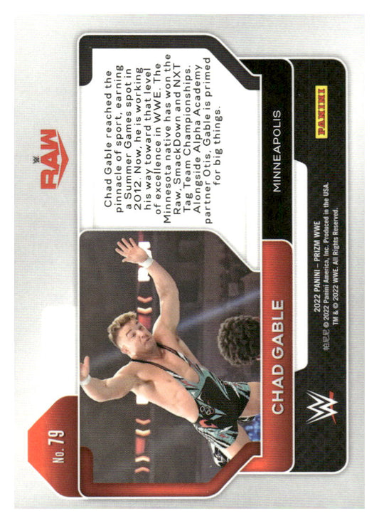 2022 Panini Prizm WWE #79 Chad Gable