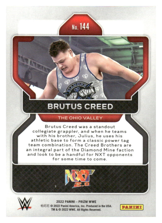 2022 Panini Prizm WWE #144 Brutus Creed