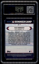 将图片加载到图库查看器,2021 Bowman Chrome #SC-17 Julio Rodriguez 2020 Summer Camp GMA 10