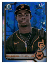 تحميل الصورة إلى عارض المعرض، 2022 Bowman Chrome Sapphire Edition #BCP-163 Ryan Reckley Prospects