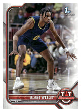 تحميل الصورة إلى عارض المعرض، 2021-22 Bowman University #64 Blake Wesley