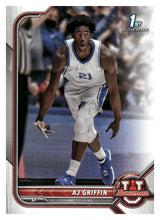 تحميل الصورة إلى عارض المعرض، 2021-22 Bowman University #11 AJ Griffin