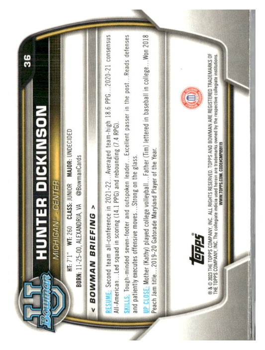 2022-23 Bowman University Chrome #28 Tyrese Proctor