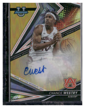 تحميل الصورة إلى عارض المعرض، 2022-23 Bowman University Best #BOA-CWE Chance Westry Auto Gold Refractors #/50