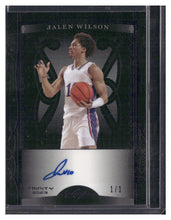 将图片加载到图库查看器,2023 Leaf Trinity #BA-JW2 Jalen Wilson Holo Gold #/10