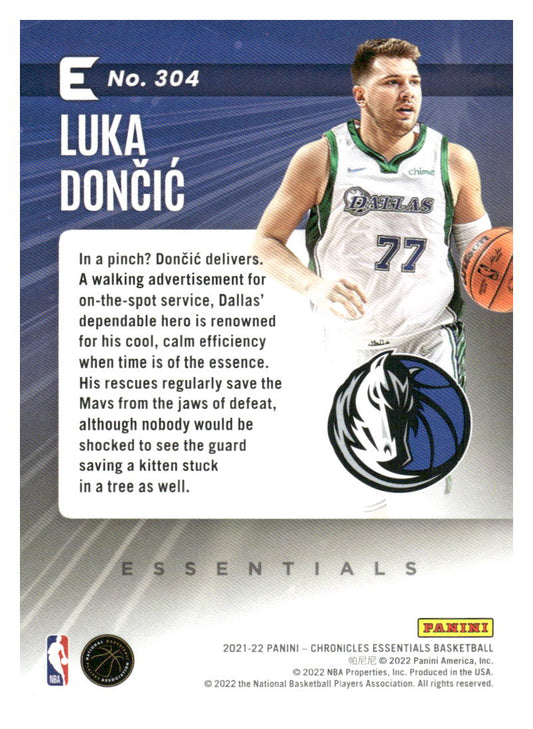 2021-22 Panini Chronicles #304 Luka Doncic