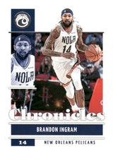 将图片加载到图库查看器,2021-22 Panini Chronicles #24 Brandon Ingram Blue #/99