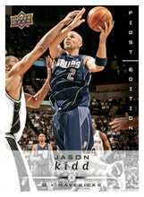 تحميل الصورة إلى عارض المعرض، 2008-09 Upper Deck First Edition #35 Jason Kidd