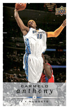将图片加载到图库查看器,2008-09 Upper Deck First Edition #42 Carmelo Anthony