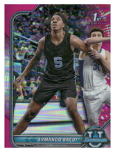 تحميل الصورة إلى عارض المعرض، 2021-22 Bowman University #71 Armando Bacot Pink