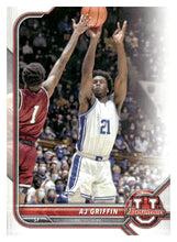 تحميل الصورة إلى عارض المعرض، 2021-22 Bowman University #95 AJ Griffin