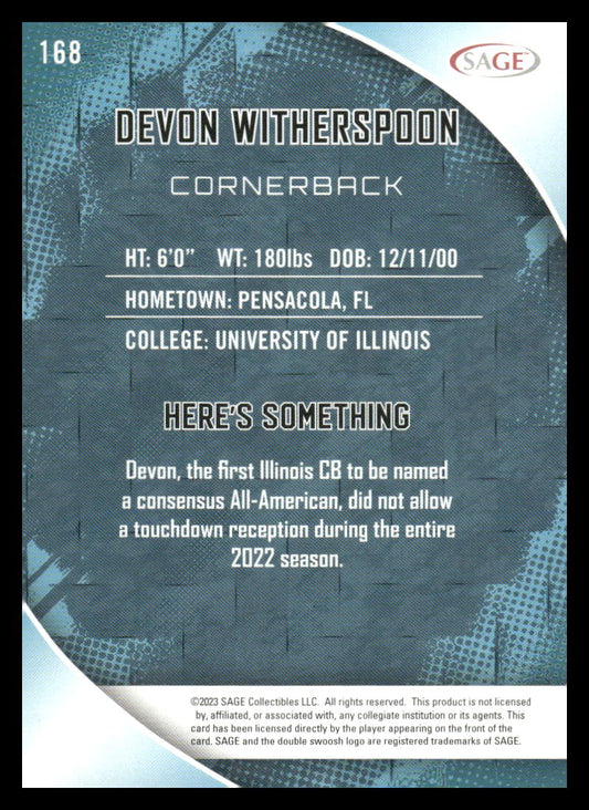 2023 SAGE HIT #168 Devon Witherspoon