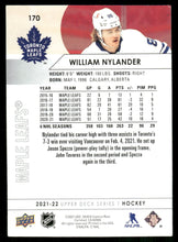 تحميل الصورة إلى عارض المعرض، 2021-22 Upper Deck #170 William Nylander