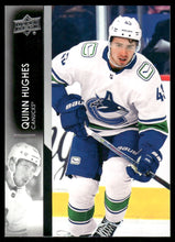 تحميل الصورة إلى عارض المعرض، 2021-22 Upper Deck #425 Quinn Hughes