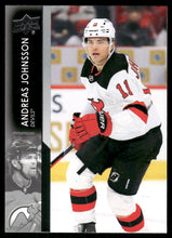 تحميل الصورة إلى عارض المعرض، 2021-22 Upper Deck #594 Andreas Johnsson