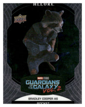 将图片加载到图库查看器,2022 Upper Deck Allure Marvel Studios #58 Bradley Cooper as Rocket