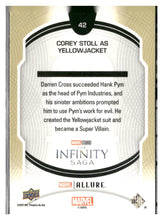 تحميل الصورة إلى عارض المعرض، 2022 Upper Deck Allure Marvel Studios #42 Corey Stoll as Yellowjacket