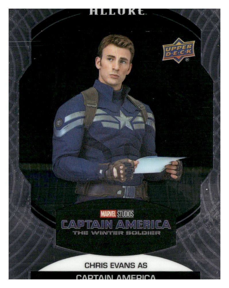 2022 Upper Deck Allure Marvel Studios #26 Chris Evans as Captain America