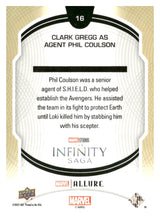 将图片加载到图库查看器,2022 Upper Deck Allure Marvel Studios #16 Clark Gregg as Agent Coulson