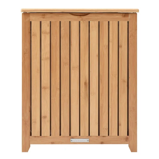 Oceanstar Bamboo Laundry Hamper 24.75”H x 13.25 ”D x 20.13”W