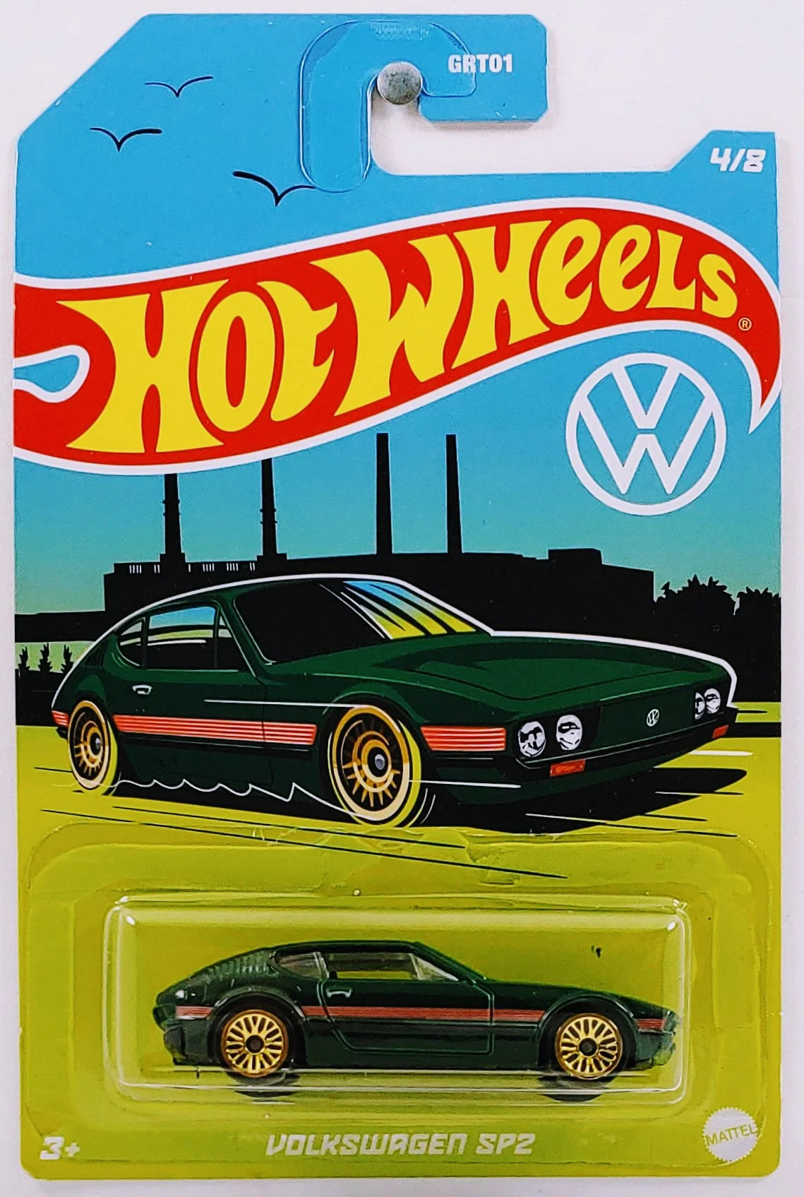 Hot Wheels Volkswagen Series 4/8 Volkswagen SP2 - Walmart Exclusive