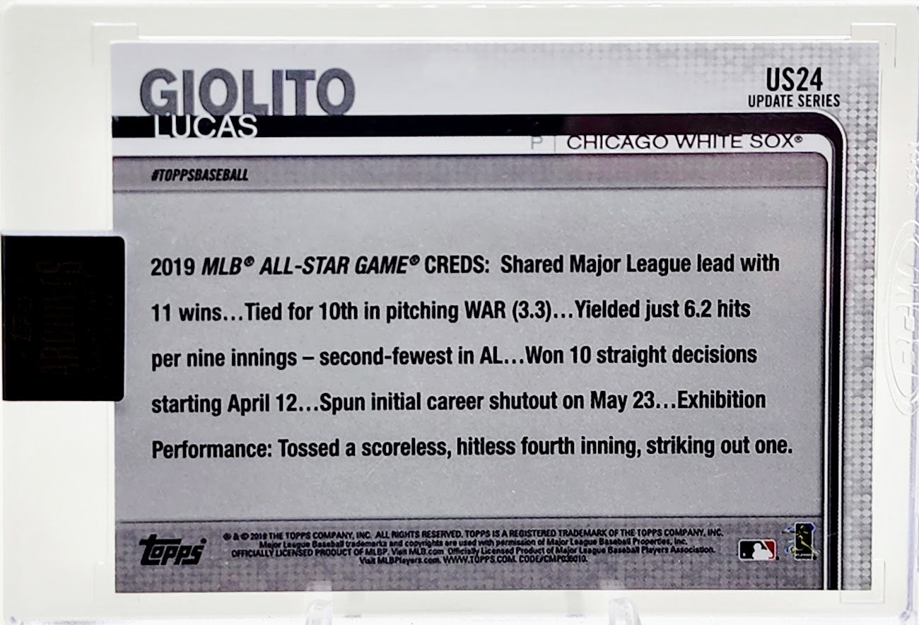 2022 Archives Signature Series #US24 Lucas Giolito id#/50