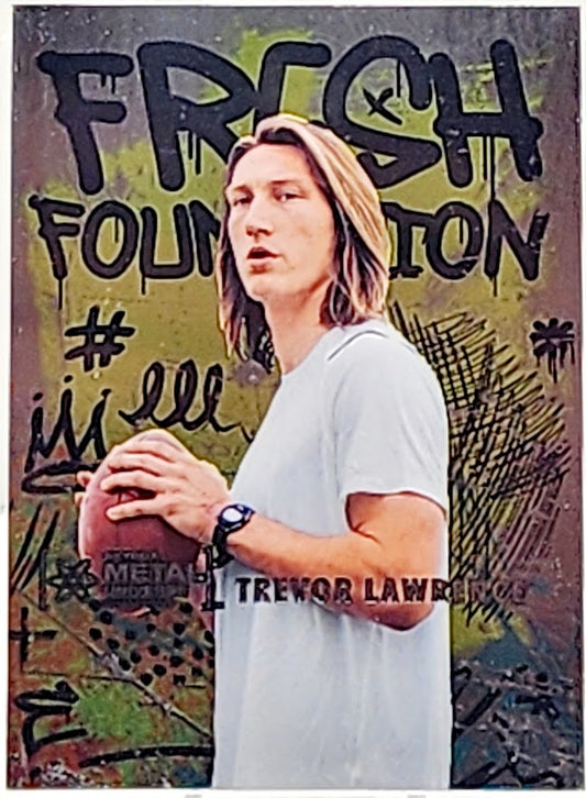 2021 Skybox Metal Universe Champions Trevor Lawrence Rookie RC #FF50 Parish 10 Gem Mint