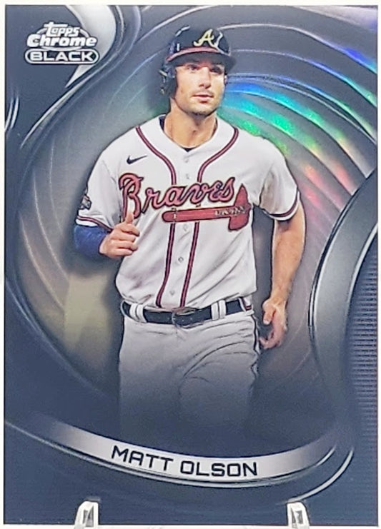 2022 Topps Chrome Black #99 Matt Olson 07/199