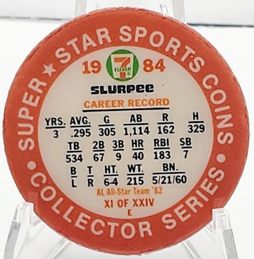 1984 7 Eleven Slurpee Super Star Sports Coins Central Region Kent Hrbek #XIE - walk-of-famesports