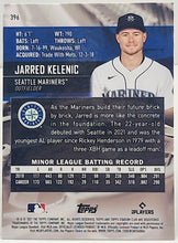 تحميل الصورة إلى عارض المعرض، 2021 Stadium Club Chrome Jarred Kelenic #396 Rookie RC Refractor 1991 Variation - walk-of-famesports