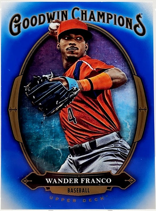 2020 Upper Deck Wander Franco ROOKIE Royal Blue Variation #30 Parish 10 Gem Mint