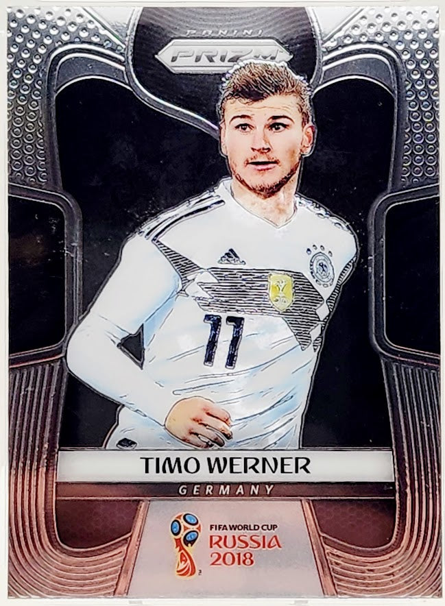 2018 Panini Silver Prizm World Cup Soccer #98 Timo Werner Germany PSA 10