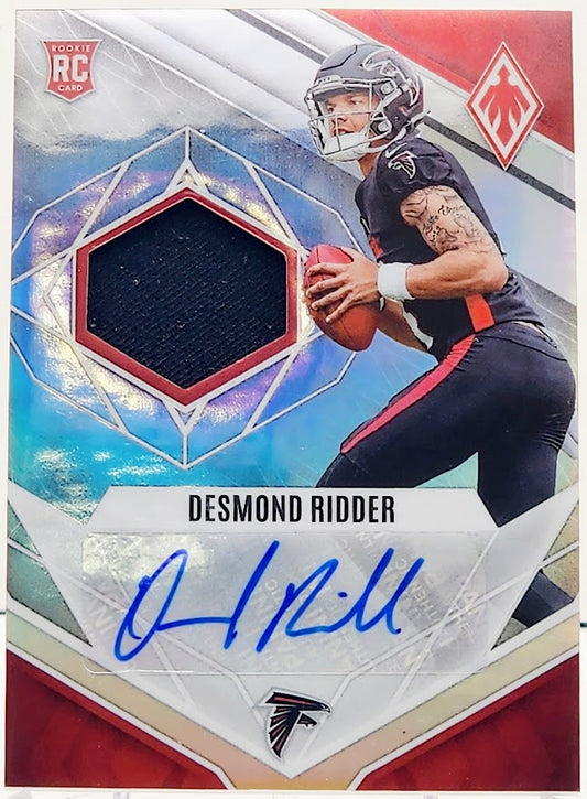 2022 Panini Phoenix Desmond Ridder Rookie Patch Auto #/299 #RJA-DR