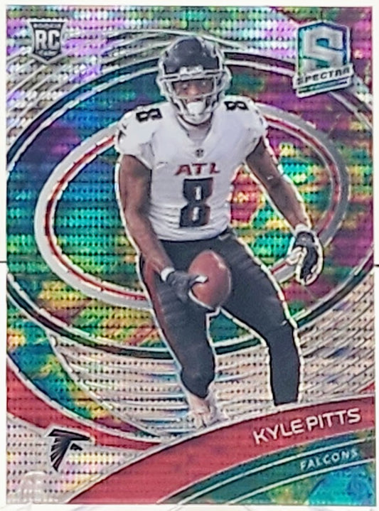 2021 Panini Spectra Celestial Rookie 30/99 Kyle Pitts #145 Rookie RC Atlanta Falcons