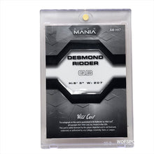 تحميل الصورة إلى عارض المعرض، 2022 Wild Card Auto Mania Red 3/6 Desmond Ridder RC #AM-H97