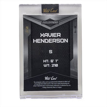将图片加载到图库查看器,2023 Wild Card Alumination Gold Auto RC 37/50 Xavier Henderson #AB-119
