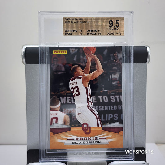 2009-10 Panini Blake Griffin Rookie #322 OU Sooners BGS 9.5