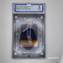 将图片加载到图库查看器,2022 Panini Prizm Monopoly Black Prizm Chet Holmgren RC #63 ISA 9 Mint