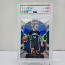 تحميل الصورة إلى عارض المعرض، 2020-21 Panini Select Silver Prizm Rookie Cole Anthony #75 PSA 10 Gem Mint