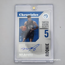 将图片加载到图库查看器,2018-19 Panini Chronicles Signatures 38/75 Mo Bamba RC-MBB Rookie Auto