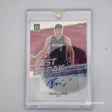 将图片加载到图库查看器,2022-23 Donruss Auto Dico Optic Fast Breaks Nikola Jovic #FBS-NKJ Miami Heat