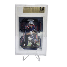 将图片加载到图库查看器,2021 Panini Prizm Mac Jones #336 BGGS 9.5 New England Patriots