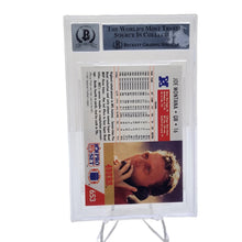 تحميل الصورة إلى عارض المعرض، 1993 Pro Set Auto Joe Montana #653 San Francisco 49'ers BGS 10 Gem MT